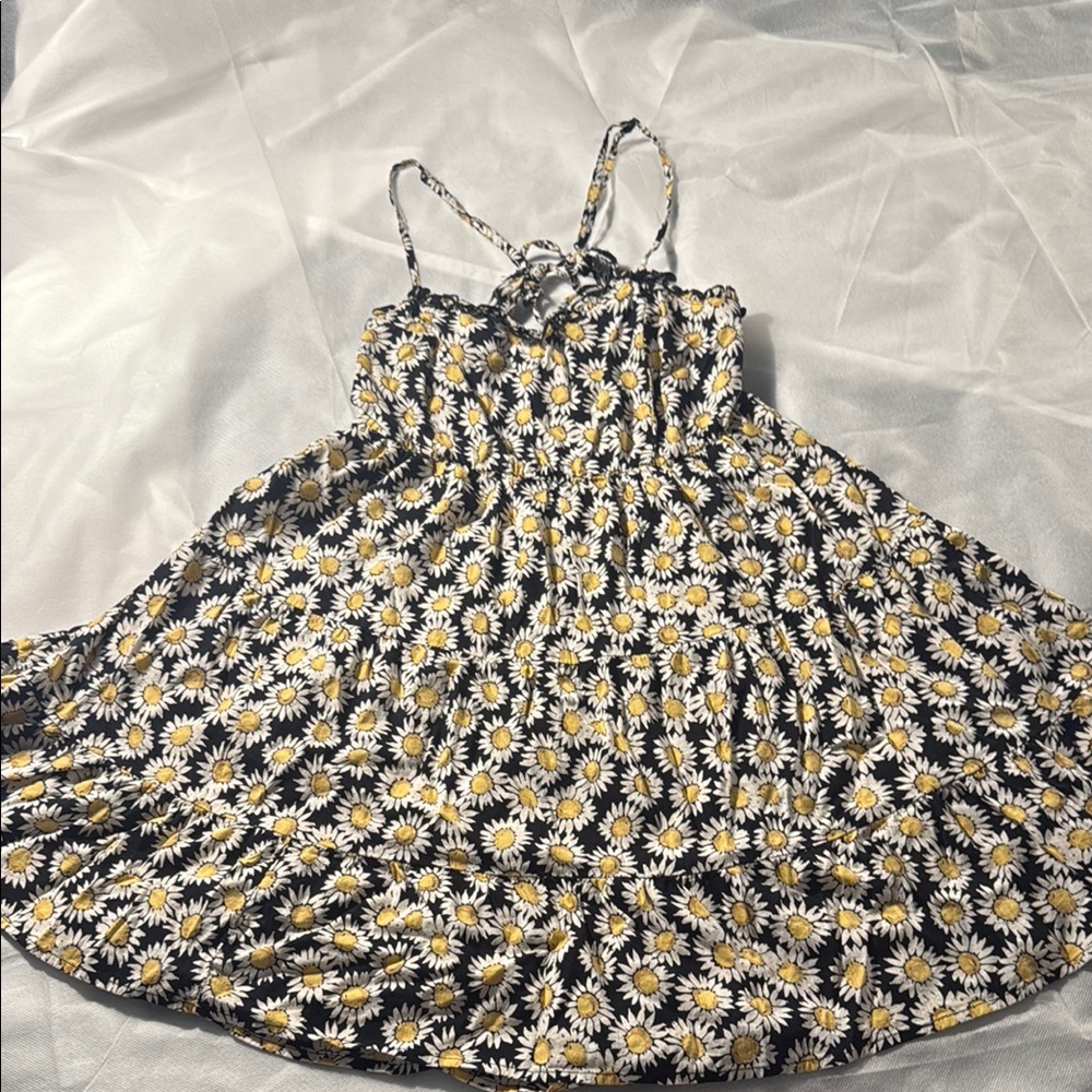 Floral Sundress with Daisy Print